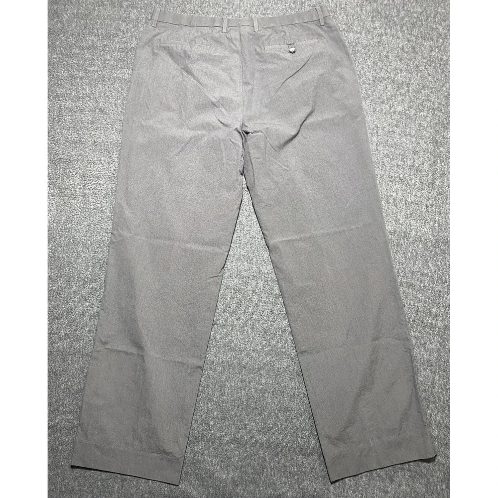 Banana Republic Modern Fit Brown Geometric Chino Pants Mens 36x34